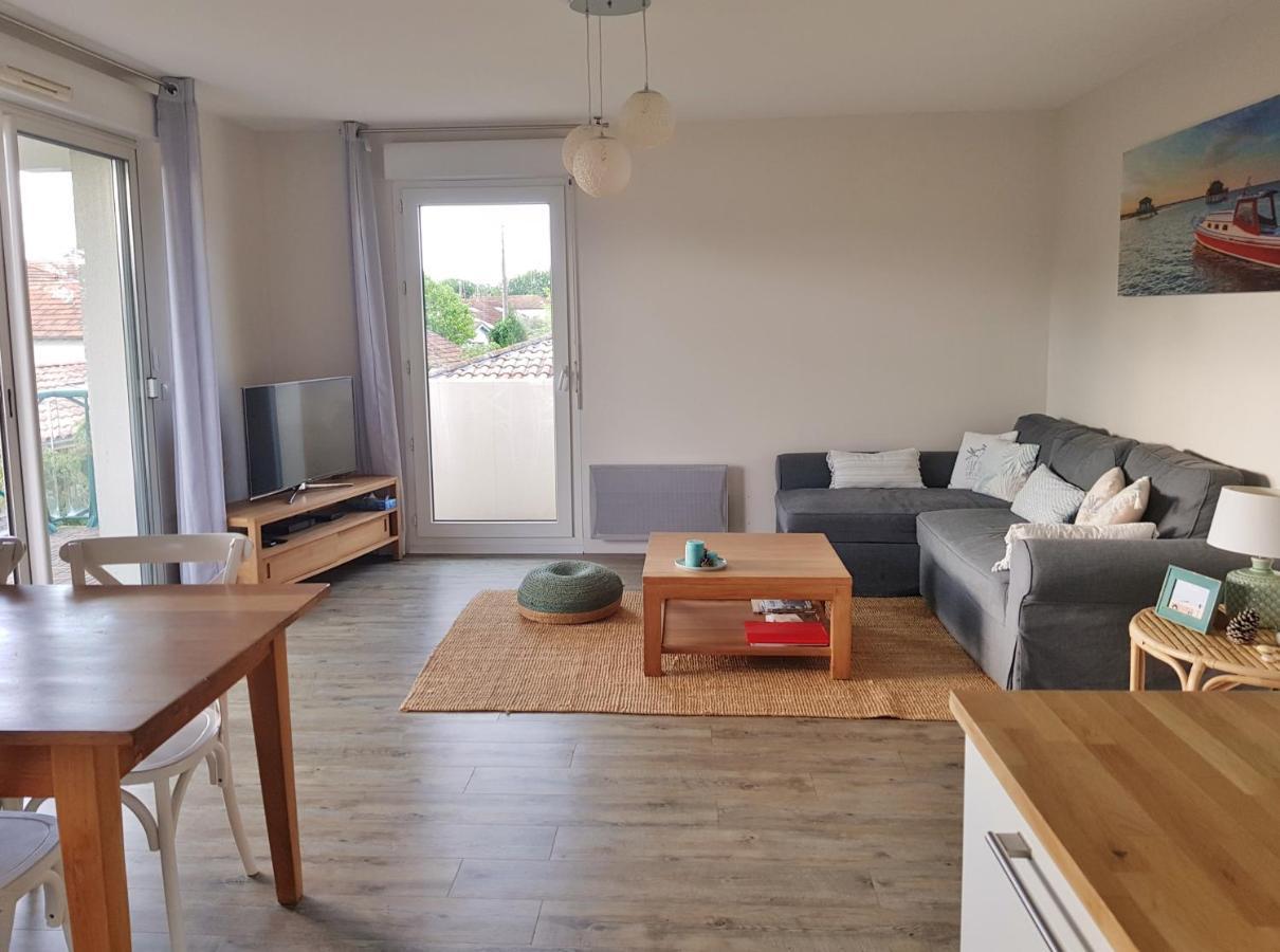 Au Coeur Du Bassin D'Arcachon Apartment กูฌ็อง-เมสทราส ภายนอก รูปภาพ