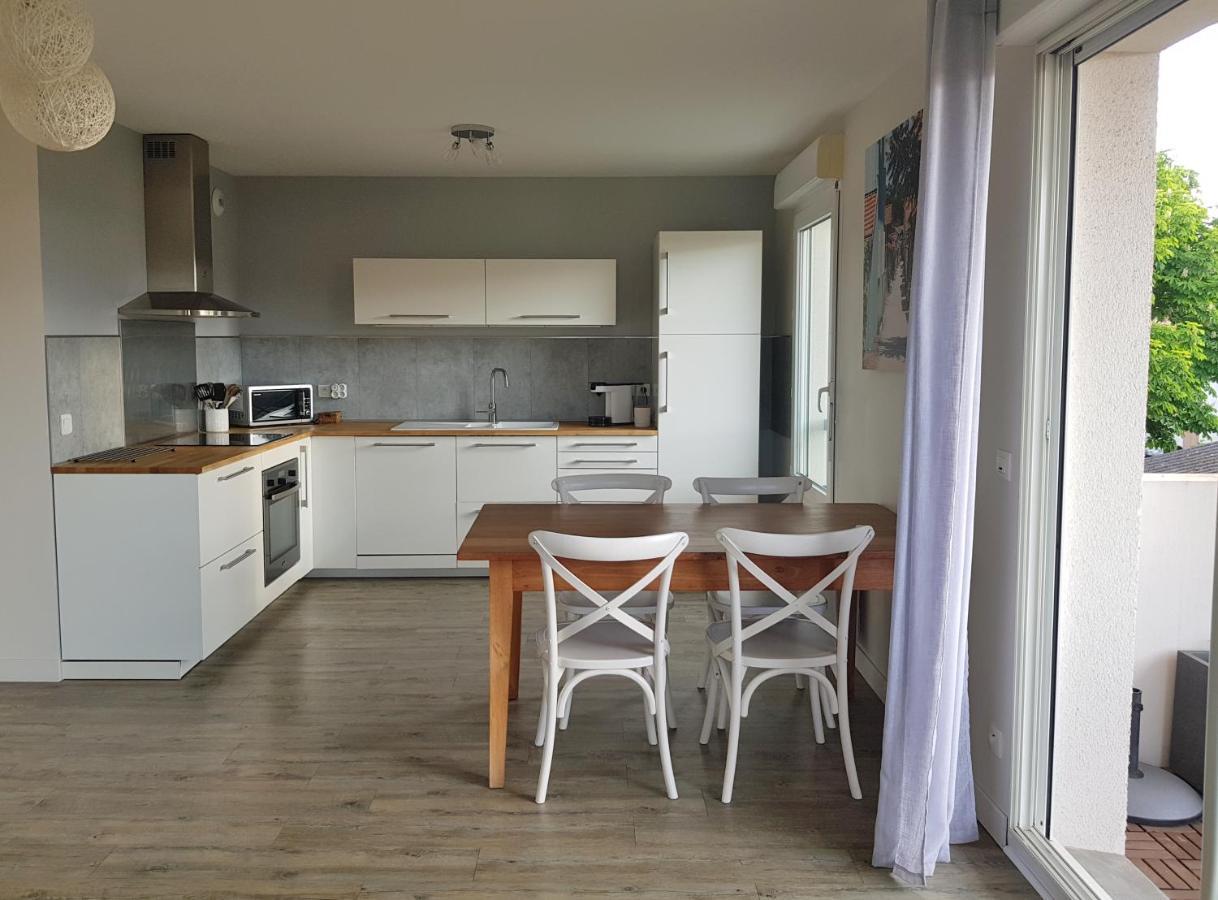Au Coeur Du Bassin D'Arcachon Apartment กูฌ็อง-เมสทราส ภายนอก รูปภาพ
